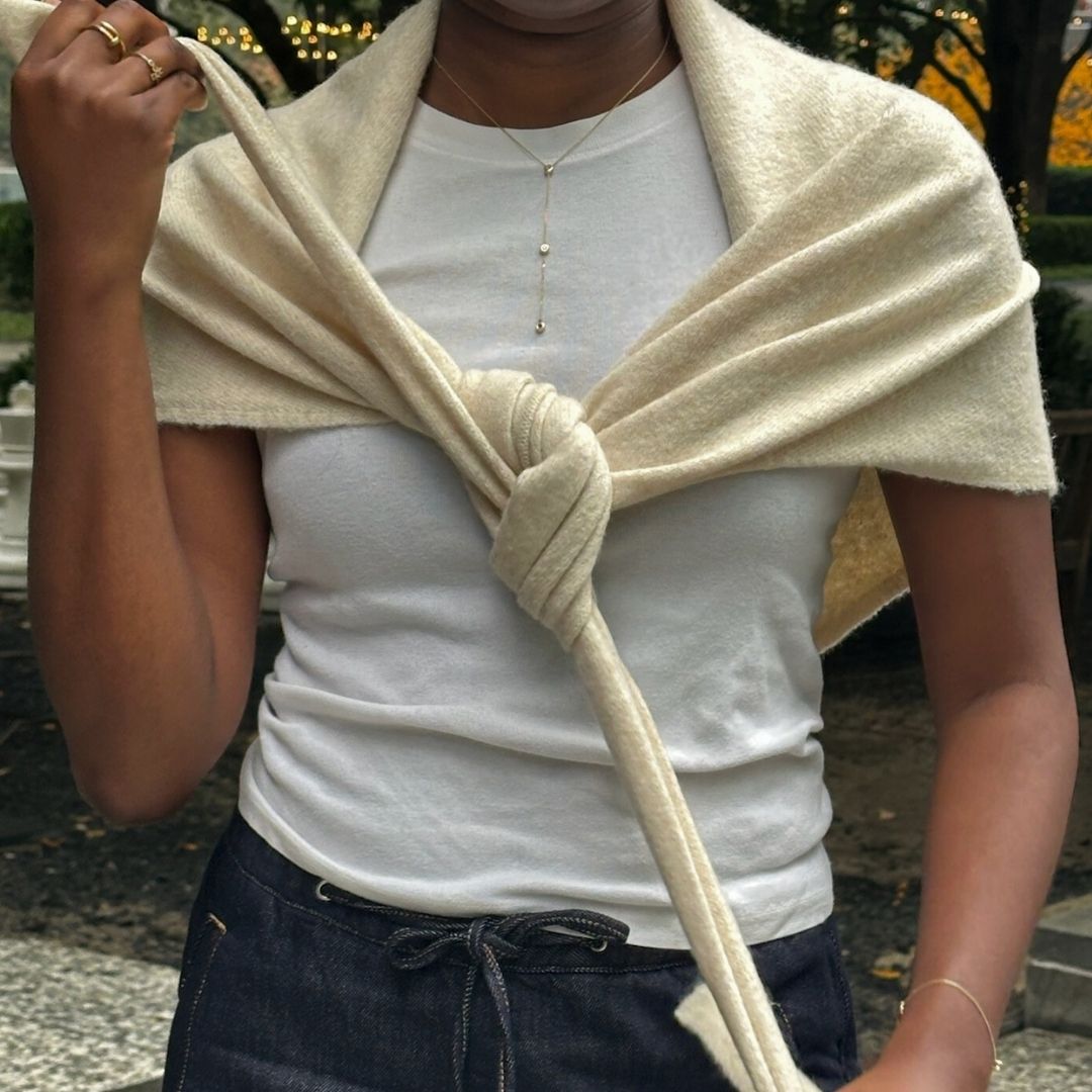 The Oat Triangle Scarf