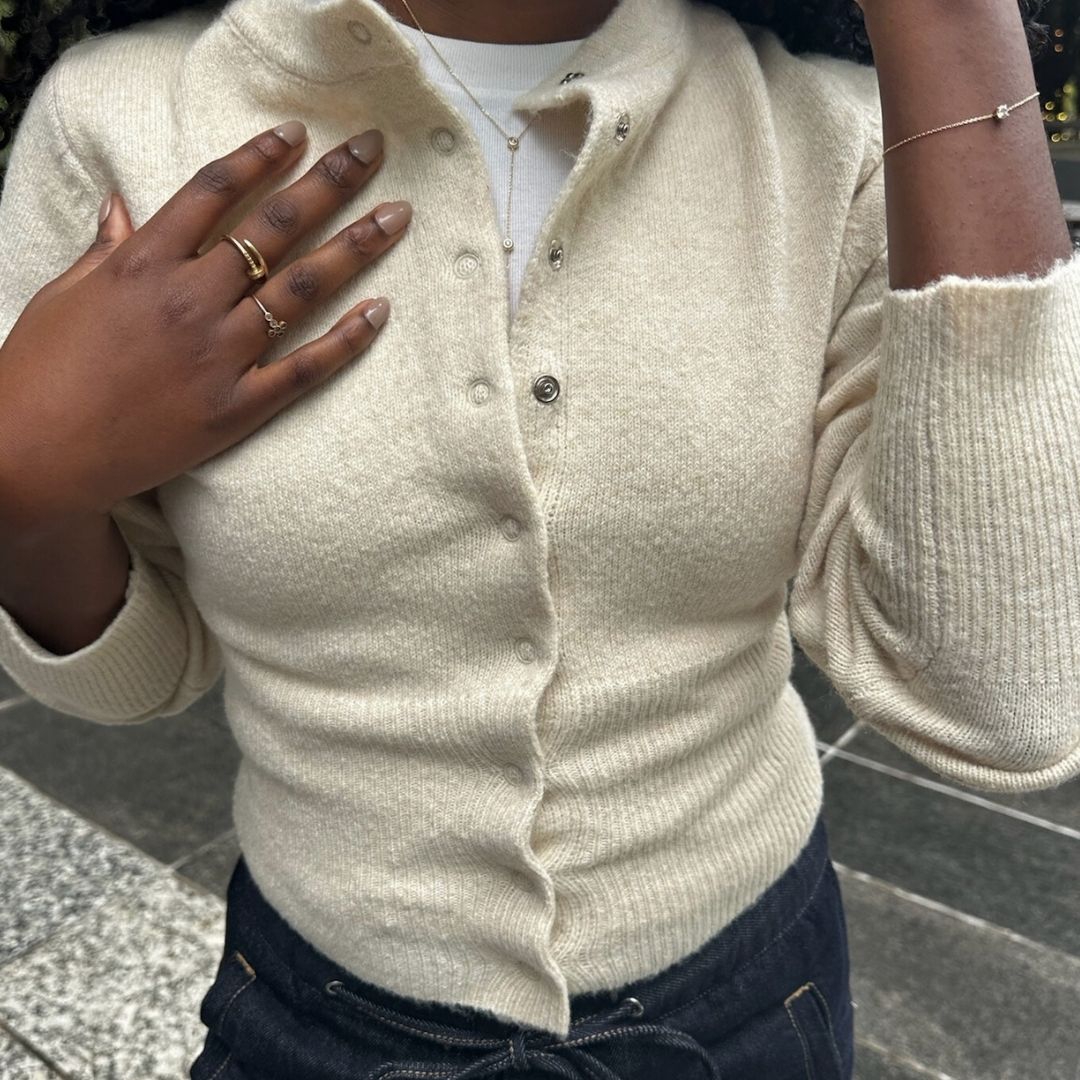 The Oat Button Up Cardigan