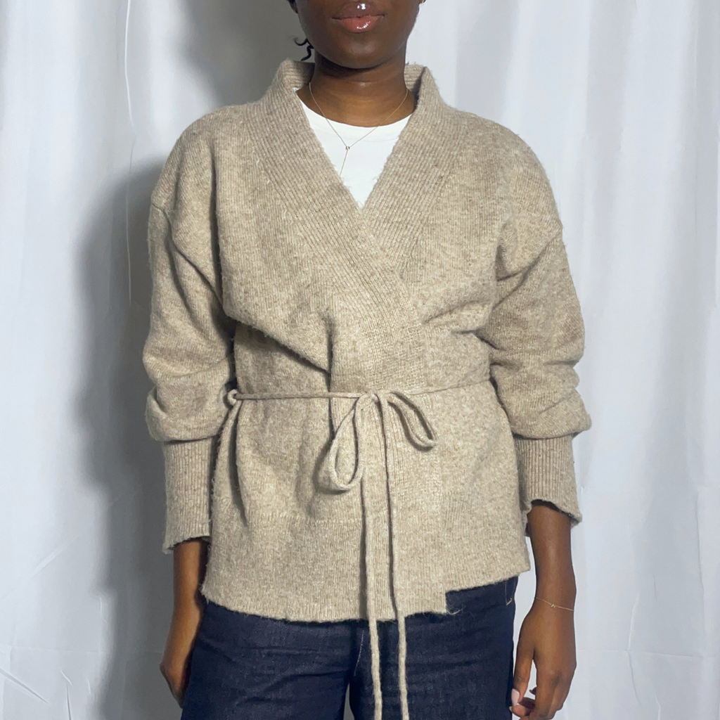 The Knit Tie Waist Cardigan