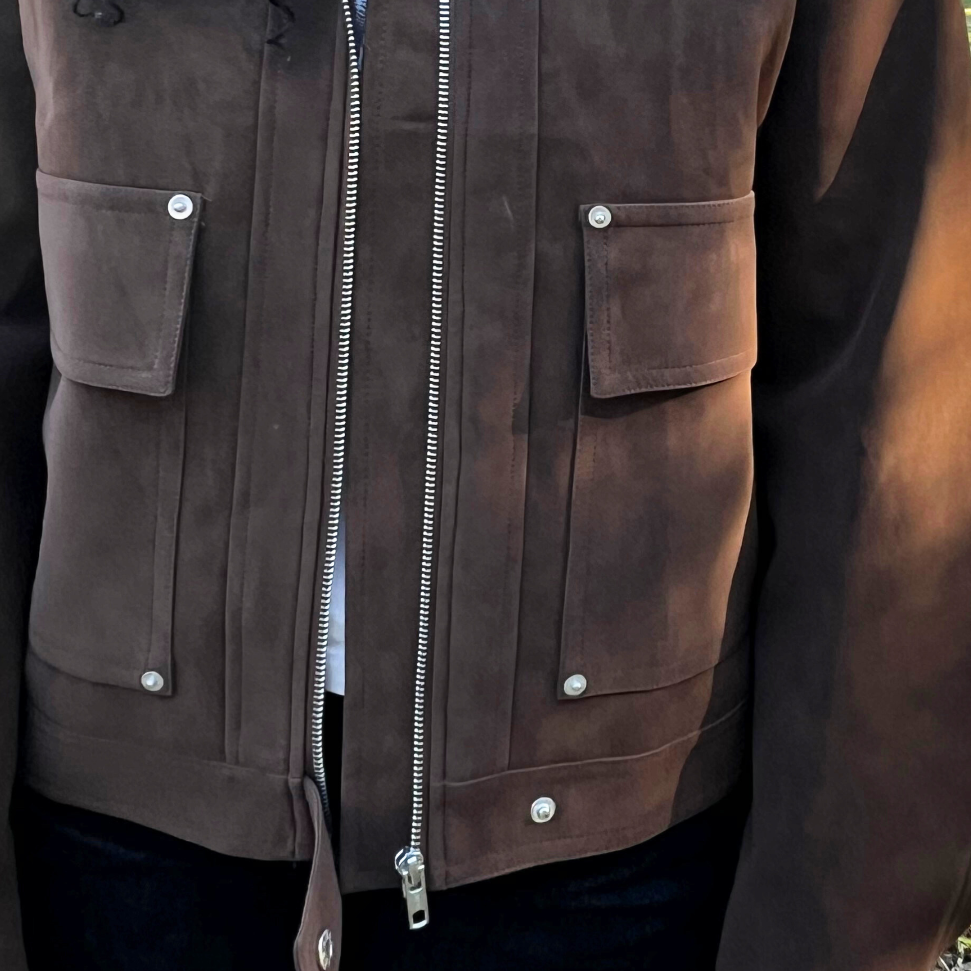 The Chocolate Structured Jacket