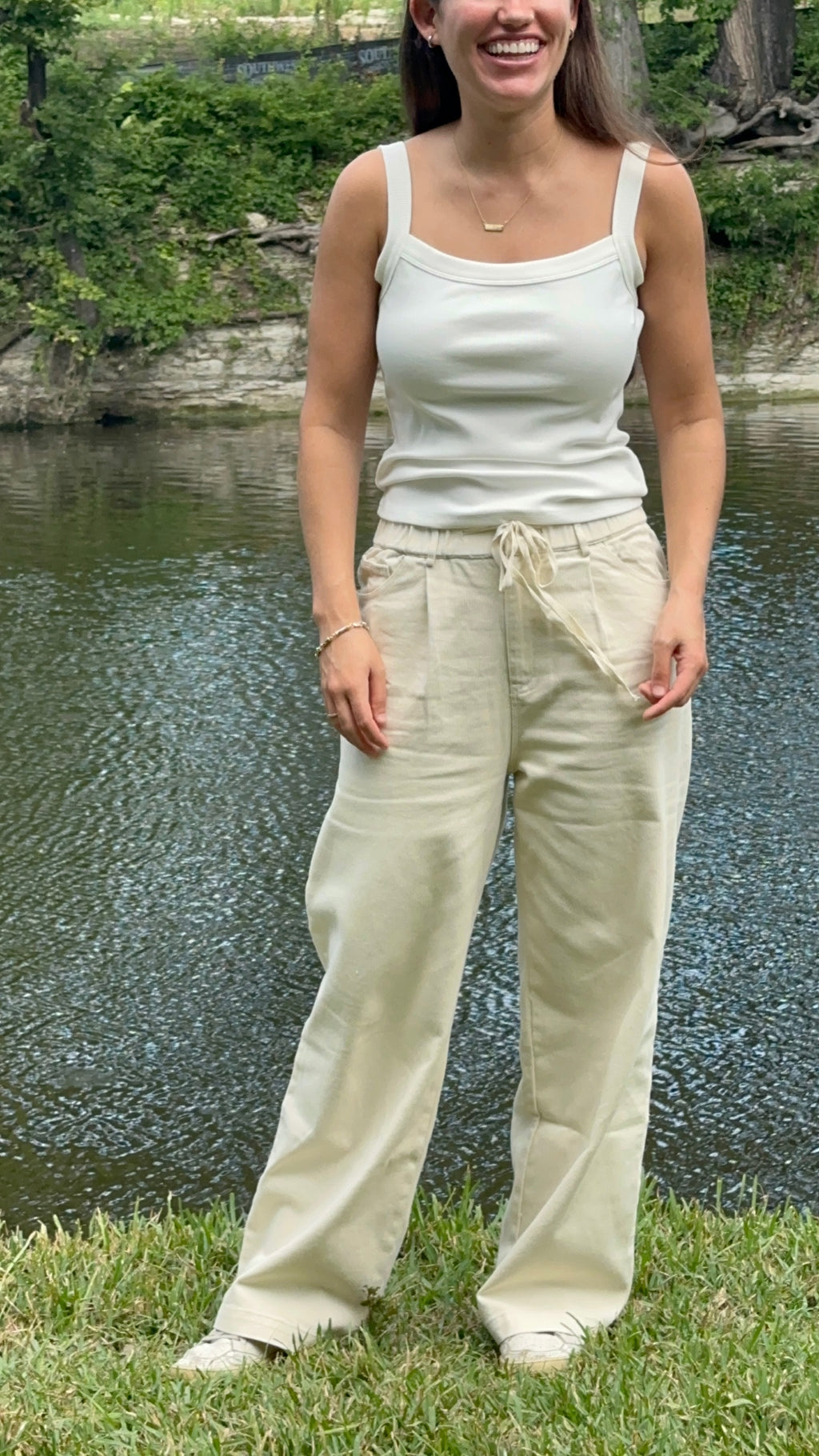 The Iris Denim Pants