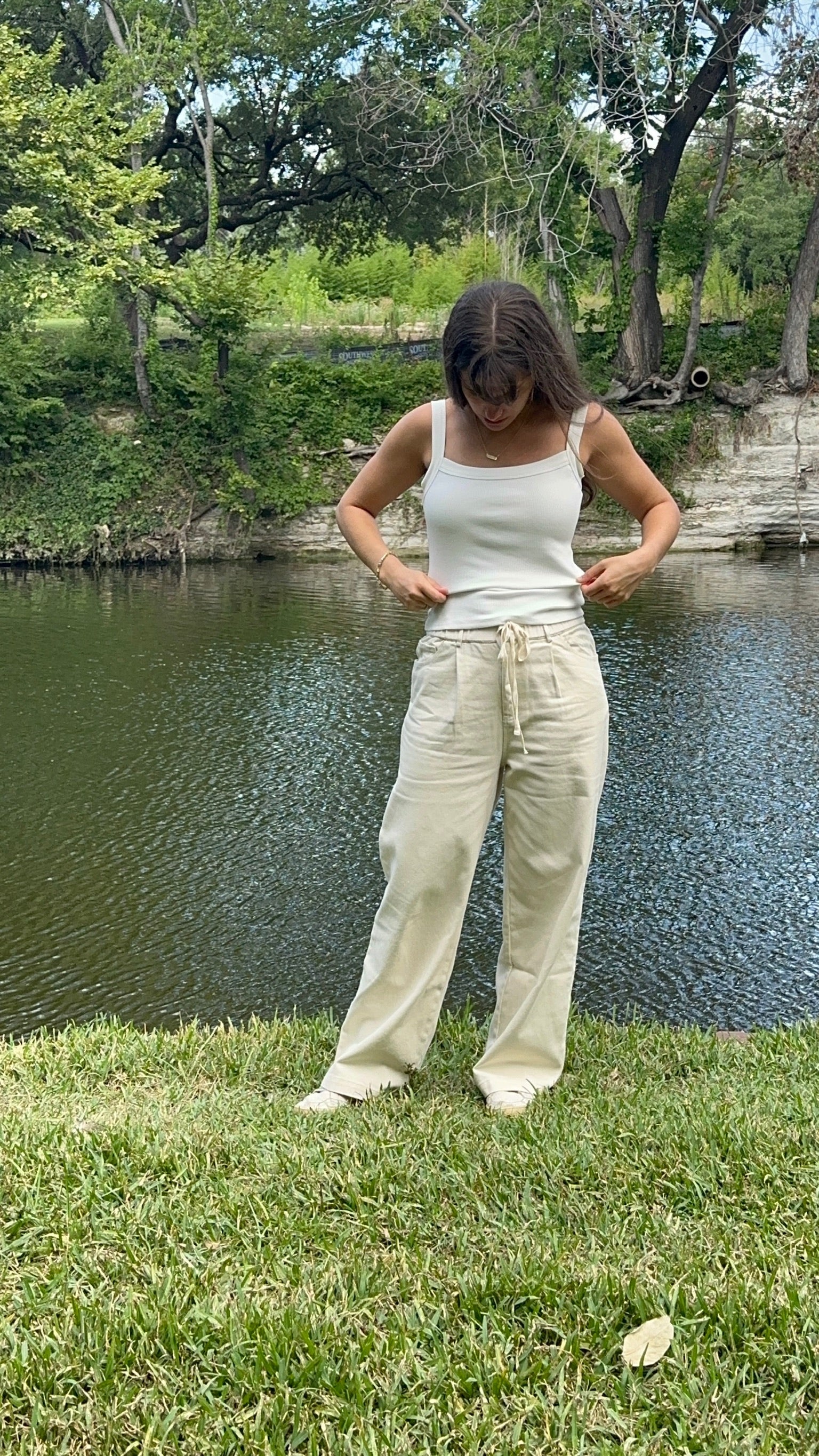 The Iris Denim Pants